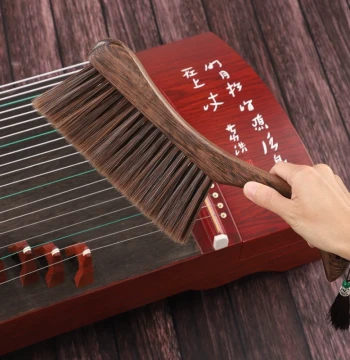 New Instrument Duster Brush - Lint-Free Cleaning for Guqin, Piano, and Yangqin Panels