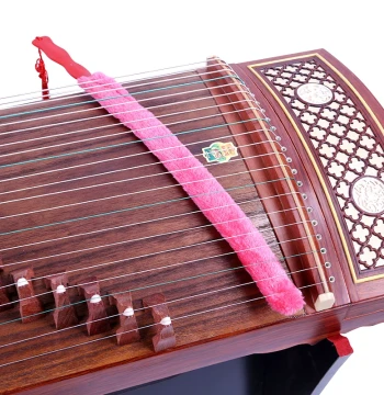 Guzheng Cleaning Brush with Plastic Handle - Lint-Free Duster for Panel Care