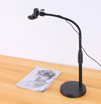 Stand for Logitech C1000e/920 Webcams - Universal Desktop Mount for Jewelry, Calligraphy, Micro-Lectures, Live Streaming, and Overhead Phone Shooting