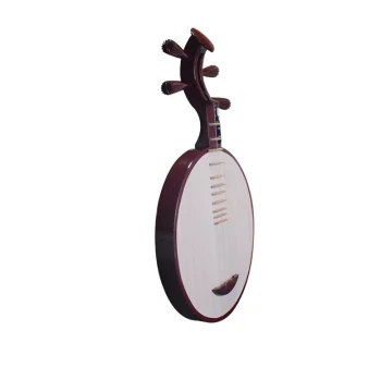 Yueqin Moon Lute - 7-Tone/Nylon String or 12-TET/Steel String, Beginner Model, Rhamnus Wood, Chaoshan/Chaozhou Style