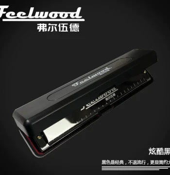 [Forwood] Brand Harmonica, 24-Hole Key of C, Tremolo, Professional Performance for Adults, Students, and Beginners