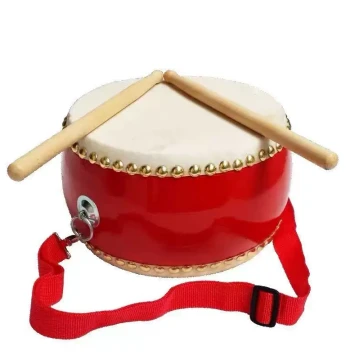 Small Drum – Inch-Sized Cowhide Hand Drum for Kindergartens, Children, and Fun Percussion Play
