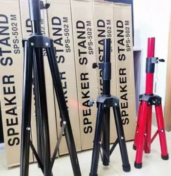 Professional Audio Heavy-Duty All-Metal Stand, Floor Tripod for Square Dance Speakers, Stage Rack, Projector Stand