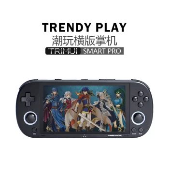 Free Story Trendy Horizontal Handheld Console SMARTPRO, HD Large Screen, Stylish with Ambient Light, PSP Game Machine