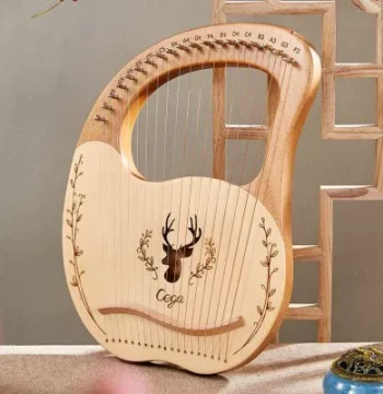 Lyre Harp: 19/21/24-String Portable Instruments for Beginners (Konghou Style)