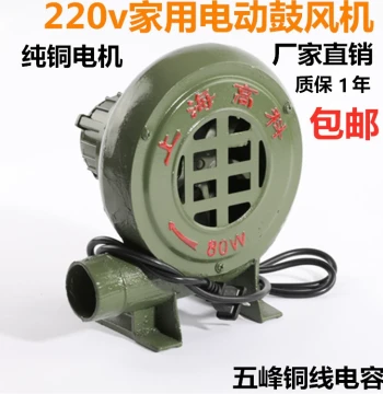 Variable-Speed Blower 220V - Compact Home Blower for Stoves and BBQ Fire Starting
