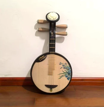 Decorative Props for Photography, Runway Shows, and Traditional Costume Performances - Includes Yueqin, Zhongruan, and Five-String Pipa