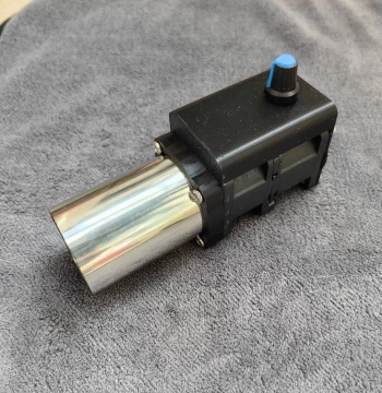 Smokeless Wood Gasification Stove - Brushless Turbo Blower with Dual Fans for BBQ and High-Heat Cooking