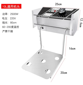 Commercial Electric Fryer Heating Head – Universal Thermostatic Heater Tube with Temperature Control