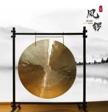 Professional Handcrafted Wind Gong for Sound Healing, Yoga, Meditation, Gong Baths, Grand Openings, and Ceremonial Percussion