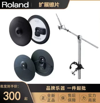 Roland Electronic Drum Cymbals – CY5, CY8, CY12, CY13 Expansion Cymbals with RDY-C1 Cymbal Stand