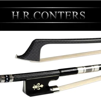H.L Pure Carbon Fiber Cello and Violin Bow - Bright Tone Quality for Exams and Performances