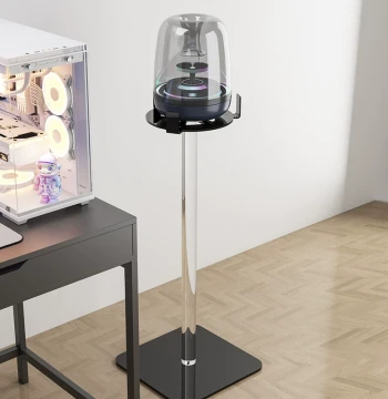 Floor Standing Acrylic Suspension Stand Compatible with Harman Kardon Aura Studio 2/3/4/5 and Crystal 4/5 Generations