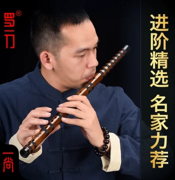 Luo Yidao Professional Bamboo Flute (Dizi) - Handcrafted by Luo Qipei, Top 10 Brand