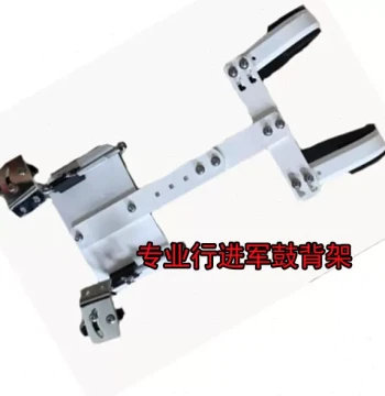 Direct Factory Marching Bass Drum and Snare Drum Harness - Adjustable Height Instrument Accessory