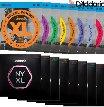 USA D'Addario Electric Guitar Strings NYXL1046 EXL120 110 XTE1046 Strings