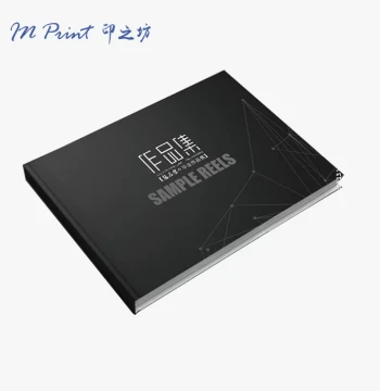 Custom Printed Portfolio, Booklet, and Graduation Project Brochure with Butterfly Binding