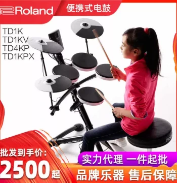Roland Electronic Drum Kit TD1K/TD1KV/TD4KP/TD1KPX - Entry-Level Drum Set for Children