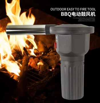Portable Gun-Style Battery Air Blower for BBQ Grill Charcoal Ignition, Moxibustion Fire Starter - Free Shipping