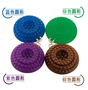 Soft Rubber Cello Anti-Slip Pad Stopper Plate Professional Double Bass Round Rubber Floor Mat with Detachable Strap