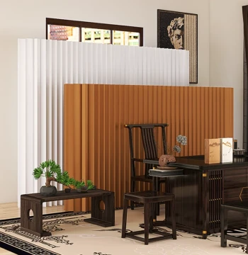 Paper Screen Partition Living Room Soft Partition Folding Mobile Office Entrance Live Streaming Room Beauty Salon Background Wall