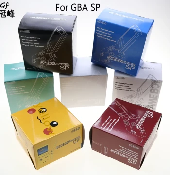 Packaging Box for GBA SP - Color Box, Outer Packaging, Pikachu Themed Paper Box