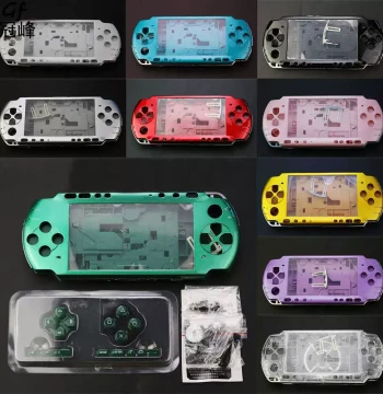 Replacement Shell for PSP3000 - High-Quality Game Console Housing, Accessories, Replacement Case