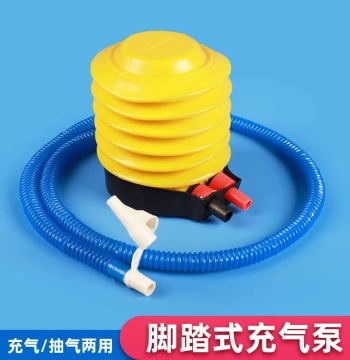 Foot-Operated Air Pump for Yoga Balls, Hopper Balls, Swim Rings, Fitness Balls, and Balloons – Universal Accessory