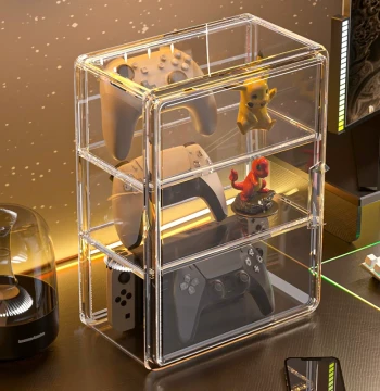 Game Controller Stand for Switch, Nintendo, PS5, Xbox - Desktop Organizer for Accessories, Mouse, and Headphones