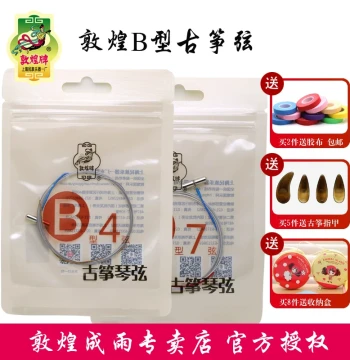 Dunhuang Brand Guzheng Strings Type B (Sets 1-5 / 1-21) - Professional Steel-Nylon Strings for Exams and Performance