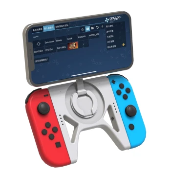 Joy-Con Phone Stand with Charging, Magnetic, Simulator Controller, NS Grip, MagSafe, Delta
