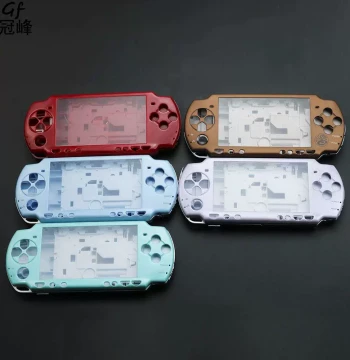 Compatible with PSP2000 Game Console Shell PSP2000 Replacement Top Cover Back Cover Housing Sticker Screws
