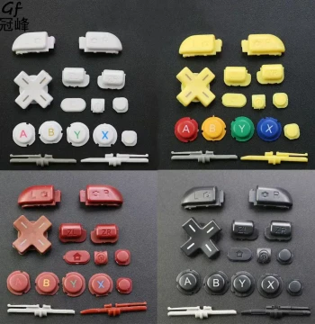Button Set for NEW3DSLL and NEW3DSXL – Pikachu Yellow and Full Color Options for New 3DS XL Consoles