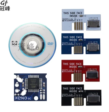 NGC Mod Chip Kit with XENO Direct-Read, SD2SP2, SDLoad, SDL, Micro SD, and TF Card Adapters for Disc Reading