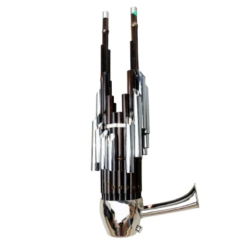 Professional 17-Reed Round Sheng Instrument – Traditional Chinese Folk Wind Instrument in Bb and D Keys