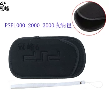 Soft Carrying Case with Wrist Strap for PSP1000/2000/3000 - Protective Foam Pouch