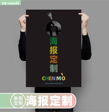 Chenmo Custom Poster Printing - Full-Color Digital Print on 157-300g Coated Paper for Movies, Stars, and Photos in Various Sizes