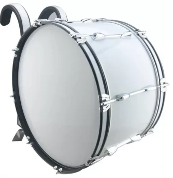 Jazzlang JZMB2412 Series Marching Bass Drum - Concert Band Bass Drum with Backpack Frame