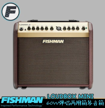 Fishman Loudbox Mini 60W Singing Acoustic Guitar Amplifier [Doli Music] Authentic In Stock