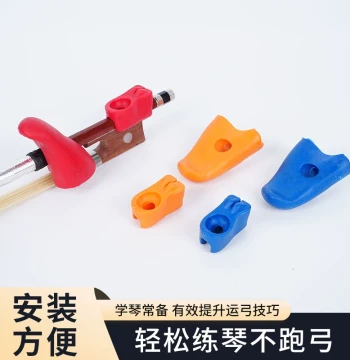 Violin Bow Grip Trainer, Hand Shape Correction Device, Straight Bow Guide, Bow Holder for Children and Adults to Correct Bowing Hand Shape