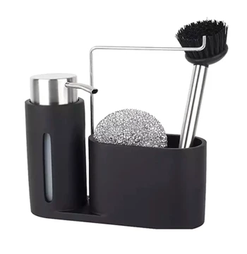 Sink Caddy Cleaning Kit Kitchen Caddy with Soap Dispenser St