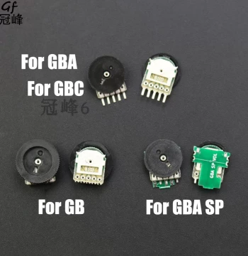 Replacement Volume Control Wheel and Potentiometer Switch Board for GBA, GBC, GBA SP, GBP Motherboards