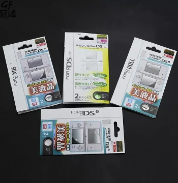Screen Protectors for NDSI, NDSL, NDS, NDSI XL, LL - Upper and Lower Screen Films