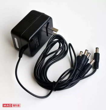 Biyang 9 Electric Guitar Pedal Power Supply - Comprehensive Noise Reduction Adapter with Daisy Chain Topology
