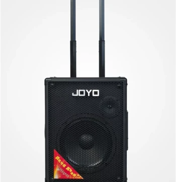 JOYO JPA863 Portable Rechargeable Guitar Amplifier with Trolley Handle and Bluetooth for Outdoor Busking and Square Dancing