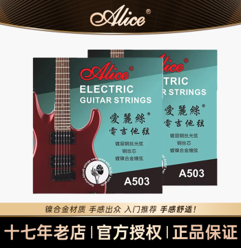 Alice Electric Guitar String Set Single String Bulk Pack Anti-Rust Spare Parts Full Set