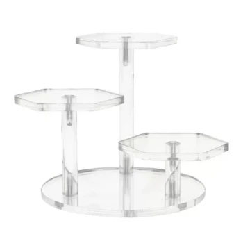 Display Stand Acrylic Risers Cupcake Clearrack Riser