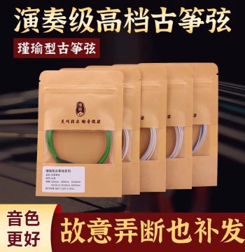Jinyu Guzheng Strings Type A - Full Set (1-21) Standard 163CM Universal Strings for Guzheng