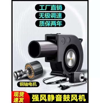 Compact Silent Blower, Mini Waste Oil Combustion Heater, Micro 220V High-Power Strong Small Fan