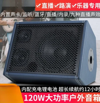 Professional Acoustic Guitar Singing Amplifier: Selected Speaker for Street Performance, Outdoor Live Streaming, Electro-Acoustic Guitar, and Saxophone